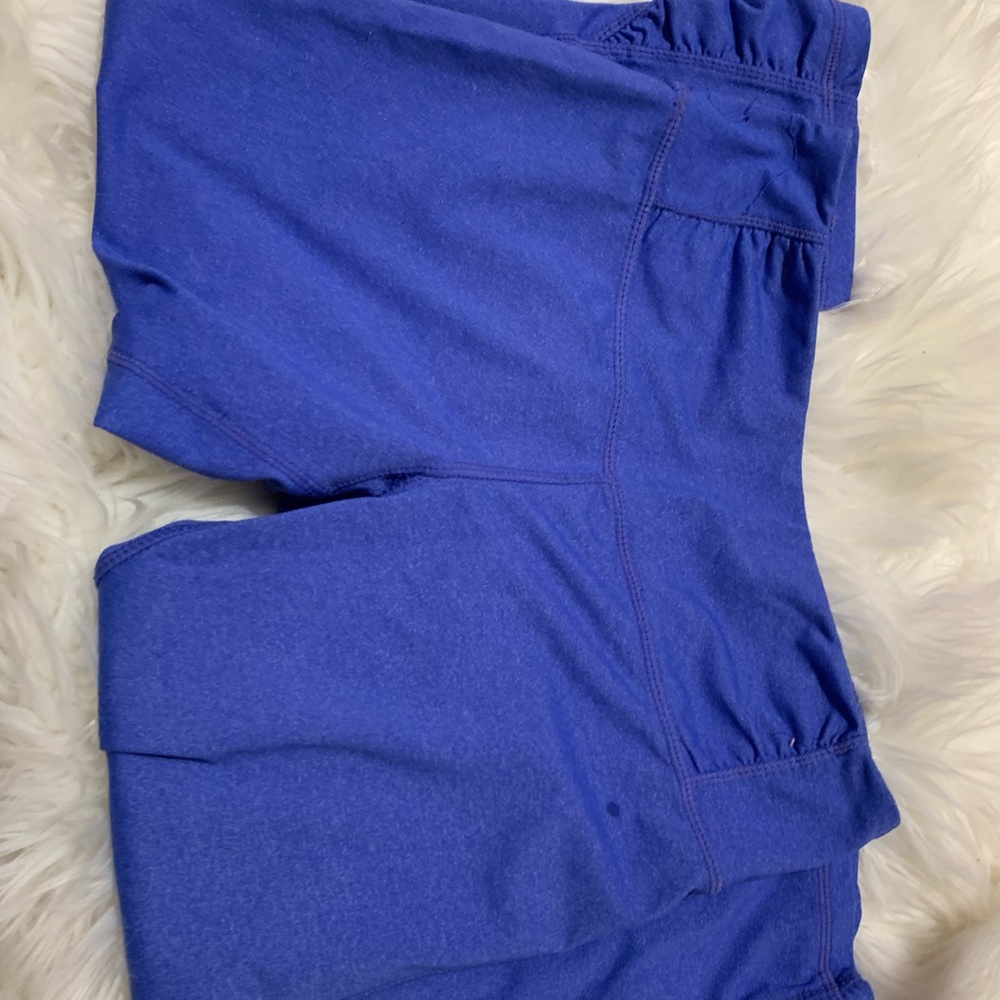 Blue leggings